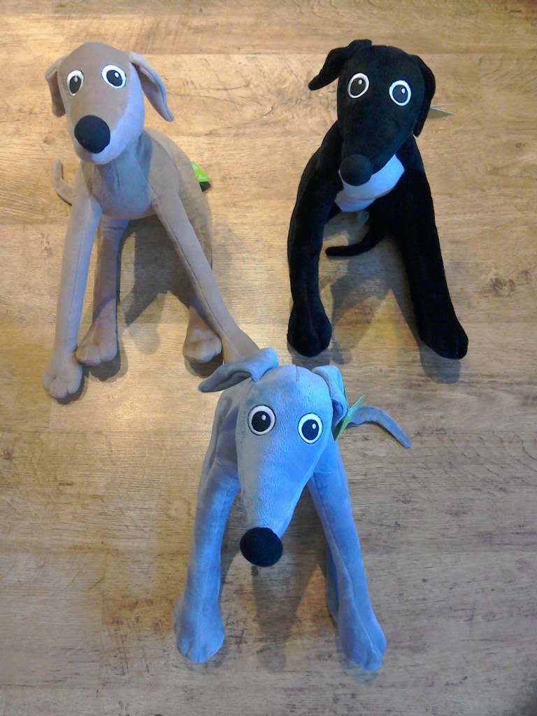 greyhound soft toy